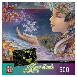    500 Piece Snow Flake Puzzle Art by Josephine Wall Toys & Games