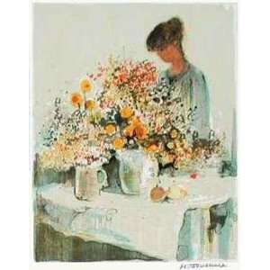  Vases de Fleurs by Michel Jouenne, 10x13