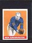 1949 Leaf 23 Ken Kavanaugh Chicago Bears  