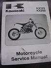 Kawasaki KX125/KX250 Service Manual
