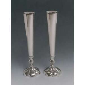  Scallop Tapered Candlesticks