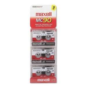  Maxell® Dictation and Audio Cassette CASSETTE,AUDIO 90MIN 