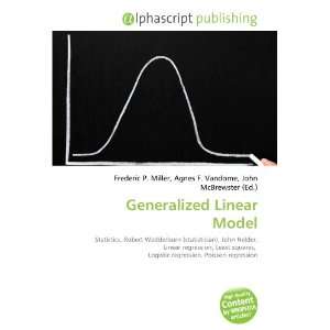  Generalized Linear Model (9786133835177) Frederic P 