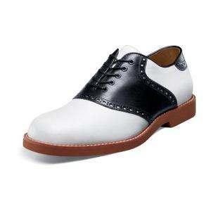 Mens Florsheim KENNETT Saddle Shoes Bone Navy Black White Taupe Brown 