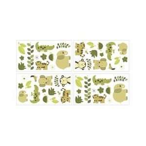  Nojo By Crown Crafts Jungle Mania Wall Decals Baby