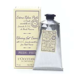  LOCCITANE Lavender Harvest Relaxing Foot Cream 2.6 oz (75 
