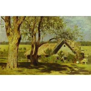FRAMED oil paintings   Isaac Levitan   24 x 16 inches   House with 