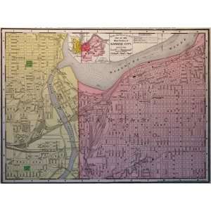  Spofford Map of Kansas City (1900)