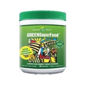  Amazing Grass GSF Lemon Lime Energy Powder 30svgs Health 