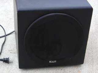 KLH Audio Systems Bassbite V Model E214708 Speaker  