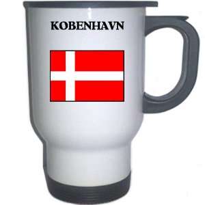  Denmark   KOBENHAVN White Stainless Steel Mug 
