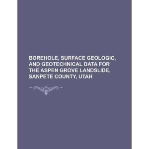   geotechnical data for the Aspen Grove landslide, Sanpete County, Utah