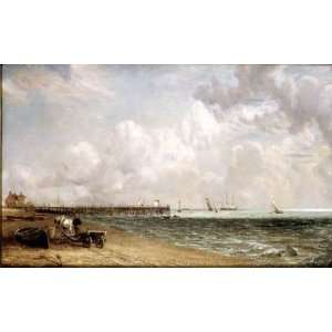  Hand Made Oil Reproduction   John Constable   24 x 14 