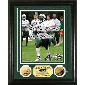  Ladanian Tomlinson 24Kt Gold Coin Photo Mint Sports 