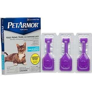  PETARMOR Topical Flea & Tick Treatment for Cats & Kittens 