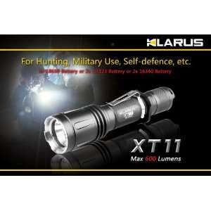 Klarus XT11 Tactical Light 2 x CR123A XM L U2 LED XT11  