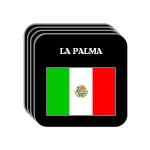  Mexico   LA PALMA Set of 4 Mini Mousepad Coasters 