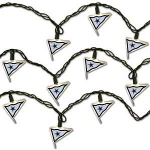  DALLAS COWBOYS String of PARTY / CHRISTMAS PENNANT LIGHTS 