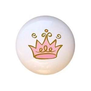  Princess Crown Drawer Pull Knob