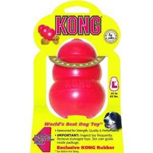  Kong Company T1M Classic Kong Rubber Dog Toy