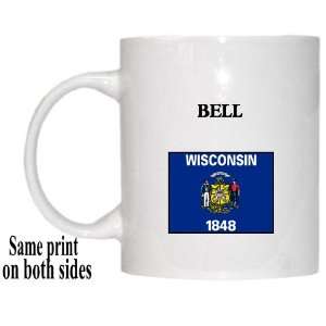  US State Flag   BELL, Wisconsin (WI) Mug 