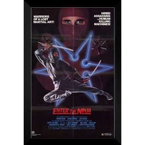  Enter the Ninja FRAMED 27x40 Movie Poster Franco Nero 