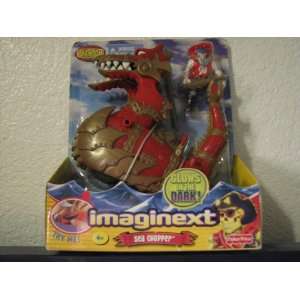  Imaginext Sea Chopper (Red) Glow in the Dark Toys & Games