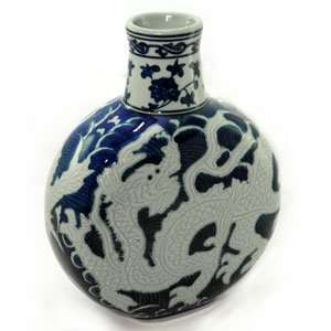  Imperial Dragon Vase   8  Chinese Celadon Vase Replica 