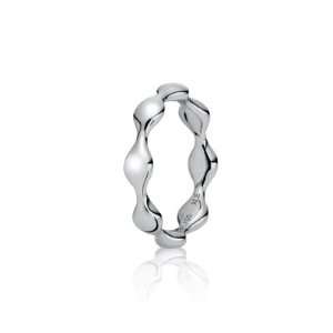    925 Sterling Silver Pandora Match 8 Pod Ring Size 8 Jewelry