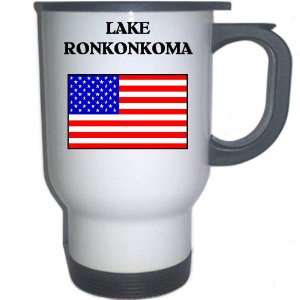  US Flag   Lake Ronkonkoma, New York (NY) White Stainless 