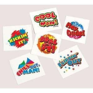  Cool Kid Temporary Tattoos Toys & Games