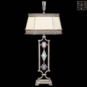 Fine Art Lamps 7072103 Bronze Patina / Clear Encased Gems 1 Light Tabl