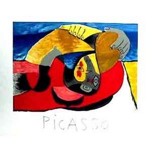 Pablo Picasso Plate Signed Estate Lithograph