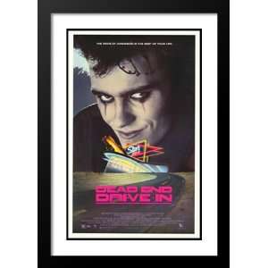  Dead End Drive in 32x45 Framed and Double Matted Movie 