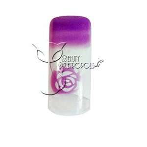   Rose Pre designed Acrylic/UV Gel Artificial/False French Nail Tips (70