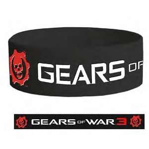  Neca Gears of War 3   Rubber Bracelet Logo Toys & Games