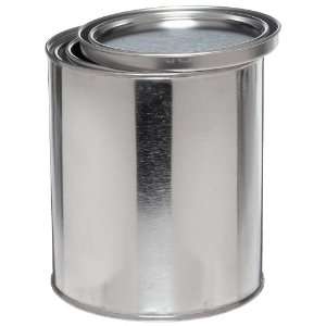 Qorpak MET 03097 Metal Unlined Round Paint Can with Triple Tite Lid 