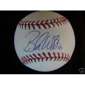  Autographed Brandon Webb Baseball   06 Cyyoungyear 