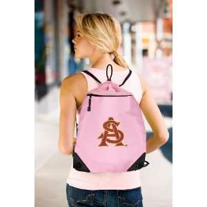   Arizona State University OFFICIAL College Logo Drawstring Bags   For