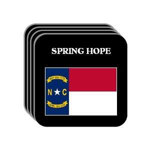  US State Flag   SPRING HOPE, North Carolina (NC) Set of 4 