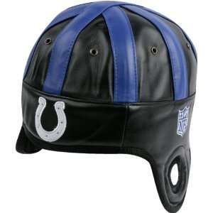  Indianapolis Colts Faux Leather Helmet Hat Sports 