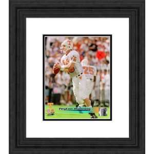 Framed Peyton Manning Tennessee Volunteers Photograph  