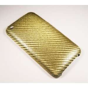   Pure Carbon Fiber Ultra Slim iPhone Case  Elegance Gold Electronics
