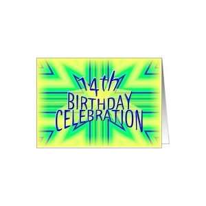    14th Birthday Party Invitation Bright Star Card Toys & Games