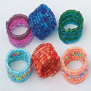  Seed Bead Spring Rings Toys & Games