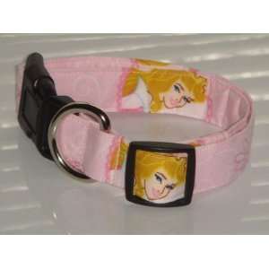  Pink Disney Princess Sleeping Beauty Medium 1 Dog Collar 