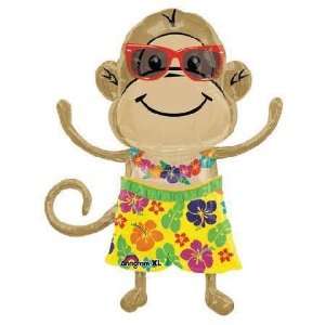    Monkey Luau Boy Super   Hawaiian / Luau Balloon Toys & Games