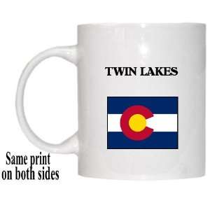    US State Flag   TWIN LAKES, Colorado (CO) Mug 