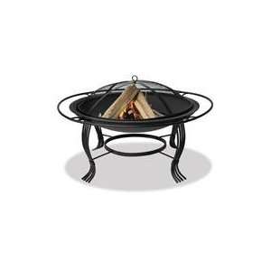   Black Firepit with Outer Ring   by Blue Rhino Patio, Lawn & Garden