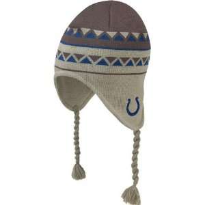  Indianapolis Colts Fashion Knit Hat With Strings Sports 